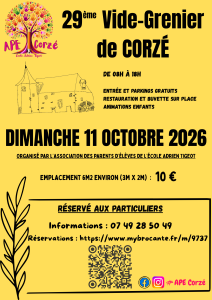 Vide-greniers - Corzé