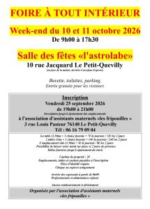 Vide-greniers - Le Petit-Quevilly
