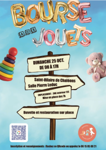 Bourse aux jouets, puériculture - Saint-Hilaire-de-Chaléons
