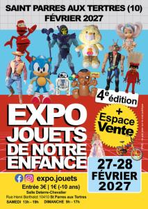 Exposition des jouets de notre enfance - 4ème édition - Saint-Parres-aux-Tertres