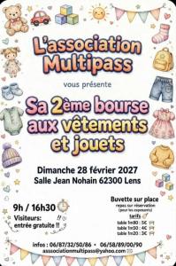 2ème bourse aux vêtements et aux jouets - Lens