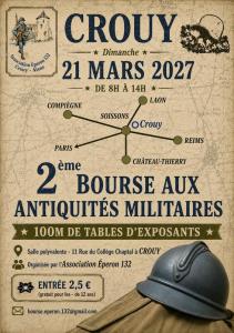 Bourse aux antiquités militaires - Crouy