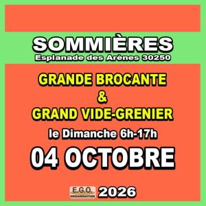 Grande brocante et Vide-Grenier - Sommières