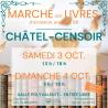 Marché aux livres d'occasion, anciens, bd - Châtel-Censoir