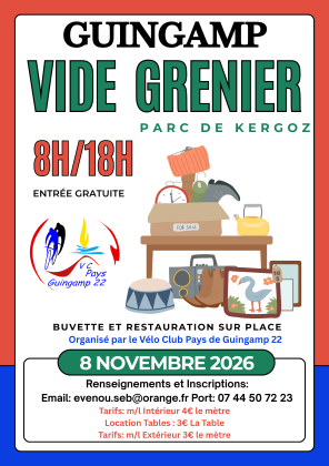 Vide-greniers - Guingamp