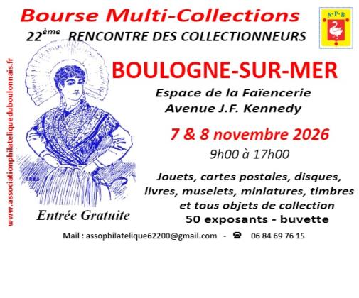 Bourse toutes collections - Boulogne-sur-Mer