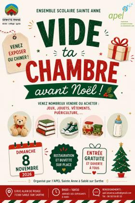 Vide-ta-chambre - Sablé-sur-Sarthe