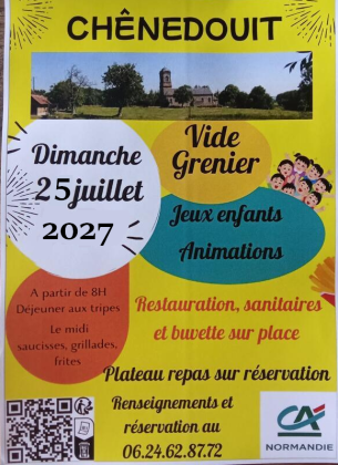 Chênedouit fête de village et vide grenier
