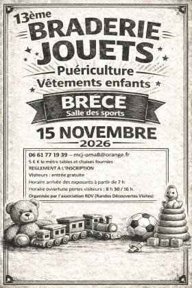 Braderie jouets - Brécé