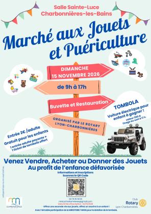 Bourse aux jouets et la puériculture - Charbonnières-les-Bains