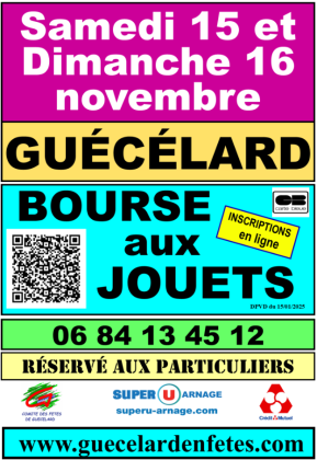 Bourse aux jouets - Guécélard