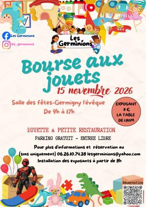 Bourse aux jouets - Germigny-l’Evêque