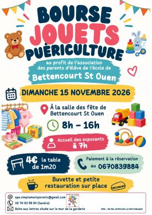Bourse aux jouets - Bettencourt-Saint-Ouen