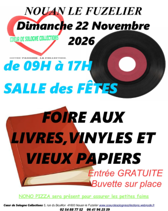 Bourse aux livres - Nouan-le-Fuzelier