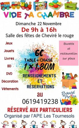 Bourse à la puériculture - Cheviré-le-Rouge
