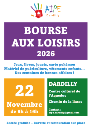 Bourse aux jouets - Bourse aux Loisirs - Dardilly