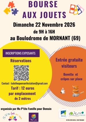 Bourse aux jouets - Mornant