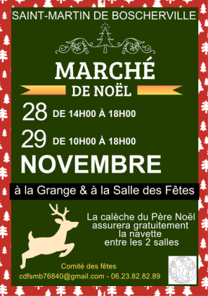 Marché de Noël - Saint-Martin-de-Boscherville