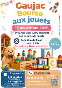 Bourse aux jouets