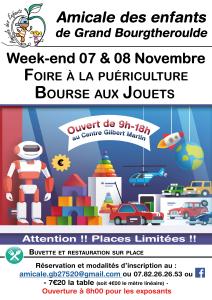 Bourse à la puériculture - Grand Bourgtheroulde