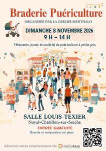 Braderie puériculture - Noyal-Châtillon-sur-Seiche