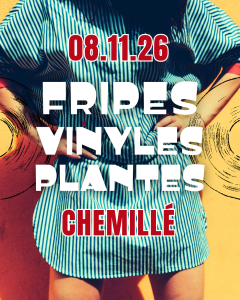 Grande vente de fripes, vinyles et plantes - Chemillé