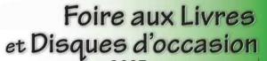 Foire aux livres aux disques musicaux et aux jeux de société - La Ménitré