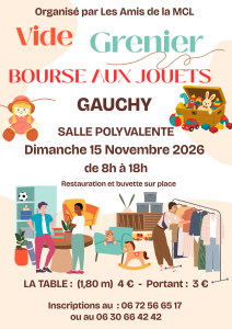 Vide-greniers - Gauchy