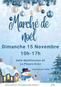 Marché de Noël - Le Plessis-Brion