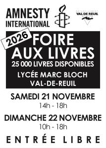Foire aux livres - Val-de-Reuil
