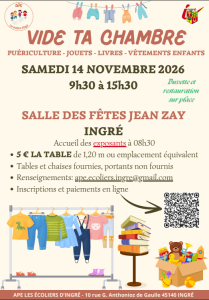 Bourse à la puériculture - Ingré