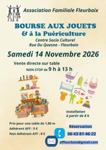 Bourse aux jouets - Fleurbaix