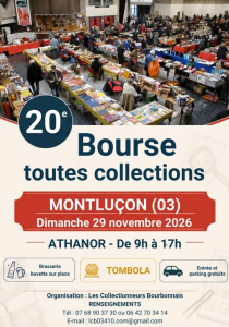 Bourse toutes collections - Montluçon