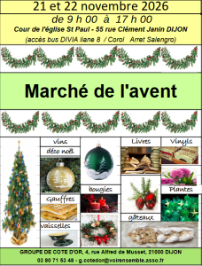 Vente solidaire - Dijon
