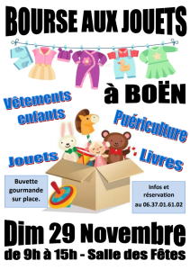 Bourse aux jouets - Boën-sur-Lignon