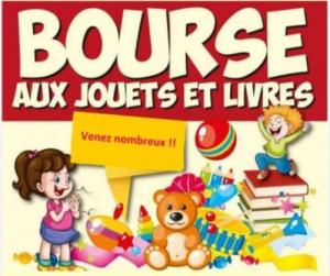 Bourse aux jouets, livres - Trangé