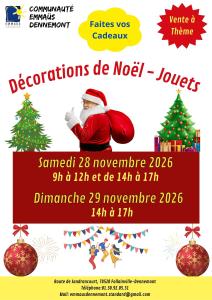 DECORATIONS DE NOEL et JOUETS - Follainville-Dennemont